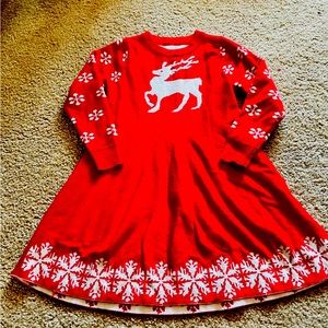 Girls Adorable Christmas Dress ! Heavy material to help keep warmth and comfort.